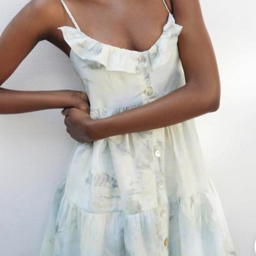 EUC Zara Summery Beachy Babydoll Dress